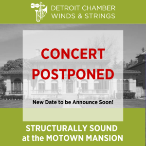 April 10 Concert Postponed